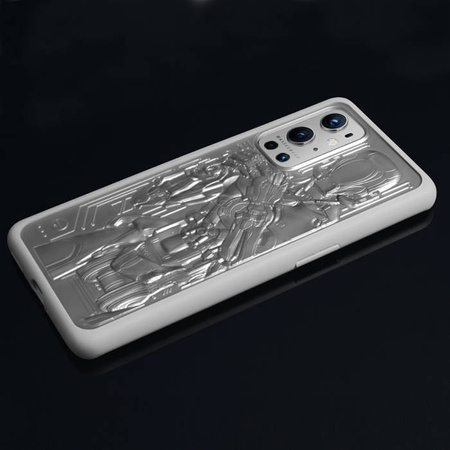 OnePlus 9 Pro Unique Bumper Case 5431100218 - gray (Droid)