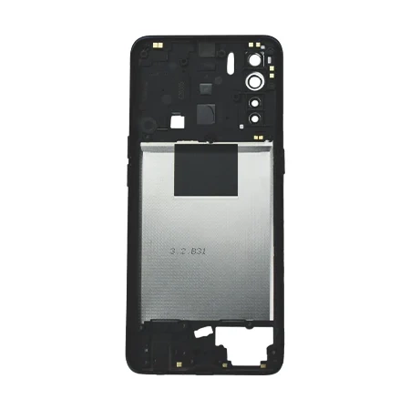 Body, side frame for Oppo A91 - black