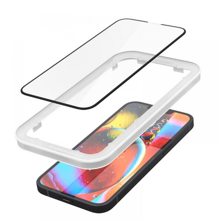 Apple iPhone 14/ 13 Pro/ 13 szkło hartowane Spigen Glas.TR ALIGN MASTER AGL03387 - czarne (2 sztuki)