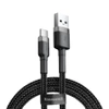 Baseus Cafule 2A USB-A to USB-C cable - black-gray 3m