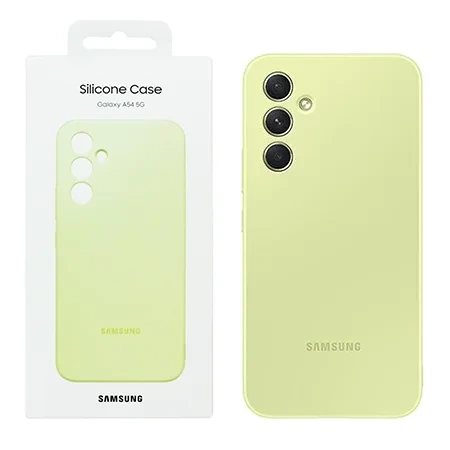 Silicone phone case for Samsung Galaxy A54 5G Silicone Case - Lime (Lime)