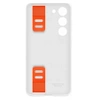 Case with strap for Samsung Galaxy S23 Silicone Grip Case - white