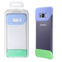 Etui na telefon Samsung Galaxy S8 Plus 2Piece Cover - fioletowo-zielone