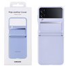 Samsung Galaxy Z Flip4 Flap Leather Cover Phone Case - Purple (Serene Purple)