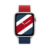 Apple Watch 38/ 40/ 41mm Nike Sport Loop Strap - Red/Blue (Great Britain)