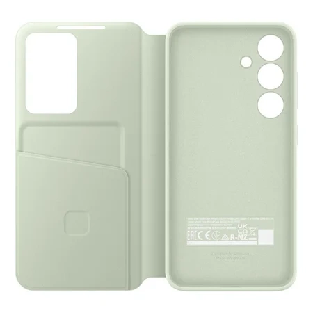 Etui na telefon Samsung Galaxy S24 Smart View Wallet Case - zielone (Light Green)