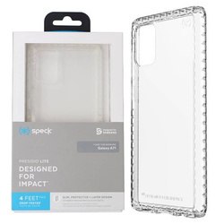 Samsung Galaxy A71 Speck Presidio Lite case - transparent