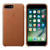 Apple Leather Case for iPhone 7 Plus/ 8 Plus - brown (Saddle Brown) [OUTLET]