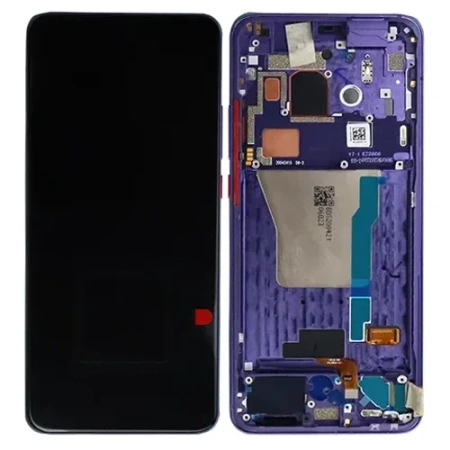 Wyświetlacz LCD z ramką do Xiaomi Poco F2 Pro - fioletowy (Electric Purple)