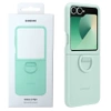 Samsung Galaxy Z Flip6 Silicone Phone Case with Ring - Mint