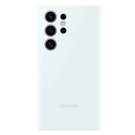 Samsung Galaxy S24 Ultra Silicone Phone Case - White (White)