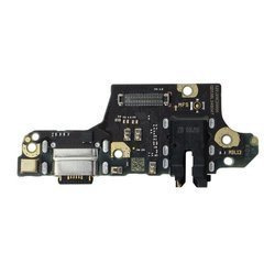 Board with USB-C charging connector, headphone connector and microphone for Xiaomi Poco X3