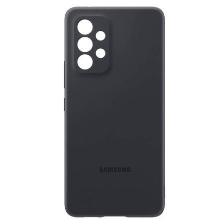 Etui na telefon Samsung Galaxy A53 5G Silicone Cover - czarne
