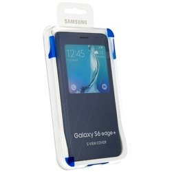 Samsung Galaxy S6 Edge Plus S View Cover phone case - navy blue