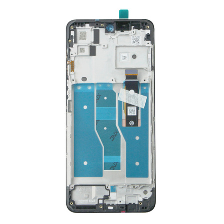 Motorola Moto G52 oryginalny wyświetlacz LCD z ramką - czarny