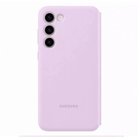 Samsung Galaxy S23 Plus Smart View Wallet Phone Case - lavender