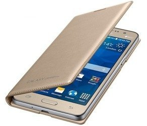 Samsung Galaxy GRAND Prime Flip Wallet case EF-WG530BFEGWW - gold