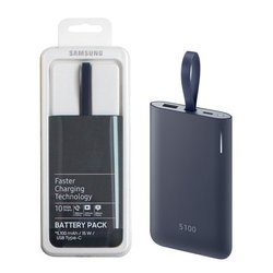 Powerbank Samsung Fast Charge 5100 mAh - ciemnoniebieski