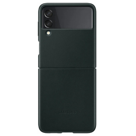 Samsung Galaxy Z Flip3 leather case Leather Cover EF-VF711LGEGWW - green