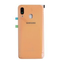 Samsung Galaxy A40 klapka baterii - pomarańczowa (Coral)