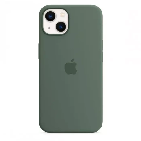 Apple Silicone Case Magsafe for iPhone 13 - Green (Eucalyptus)