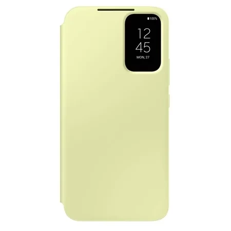 Etui na telefon Samsung Galaxy A34 5G Smart View Wallet Case - limonkowe (Lime)