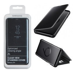 Samsung Galaxy S9 Plus case Clear View Standing Cover EF-ZG965CBEGWW - black