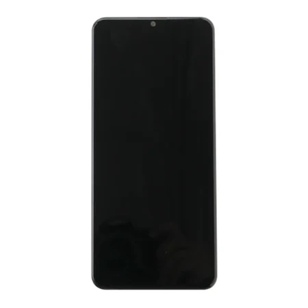 Original LCD display with bezel for Realme C51 - black