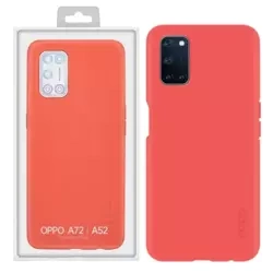 Oppo Protective Case for A72/ A52 - coral (Coral Red)