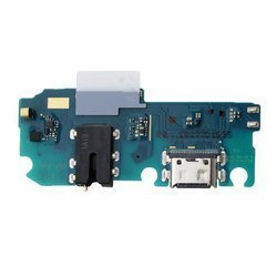 Płytka ze złączem ładowania USB-C + mikrofon do Samsung Galaxy A12 oryginalna