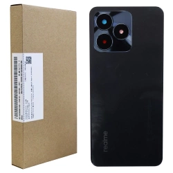 Klapka baterii do Realme C53 oryginalna - czarna (Mighty Black)