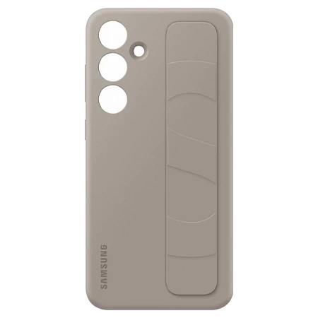 Samsung Galaxy S24 Plus Standing Grip Phone Case - Beige (Taupe)