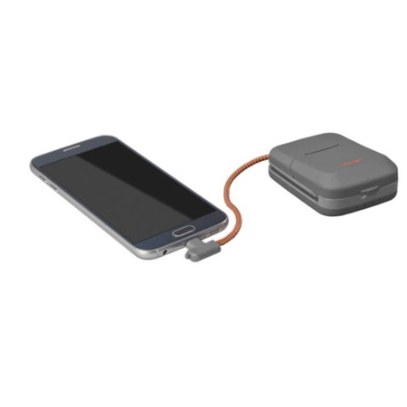 Ventev micro-USB powerbank with stand 3000 mAh - dark gray