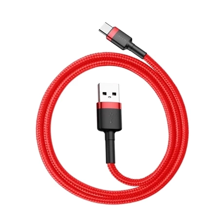 USB-A to USB-C Baseus Cafule 3A cable - red 0.5 m 