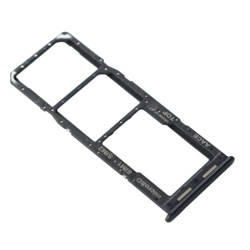 Szufladka kart SIM i karty pamięci micro-SD do Samsung Galaxy A13 oryginalna - czarna