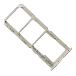 SIM card drawer for Oppo A73 - silver