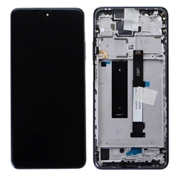 Wyświetlacz LCD do Xiaomi Mi 10T Lite 5G oryginalny - szary (Pearl Grey)