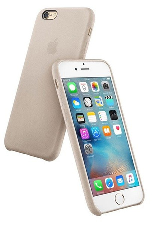 Apple iPhone 6 Plus/ 6S Plus leather case - beige