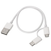 Xiaomi 2-in-1 micro-USB + USB-C cable - 1m