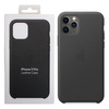 Apple iPhone 11 Pro Leather Case MWYE2ZM/A - black