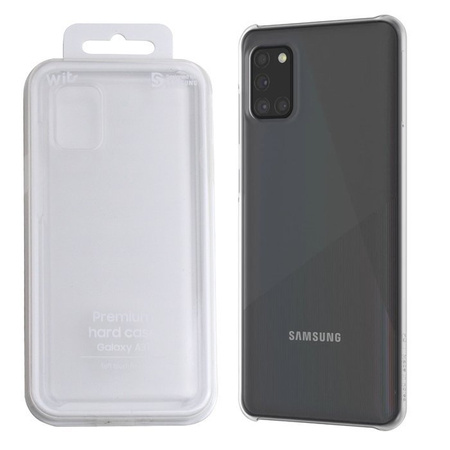 Samsung Galaxy A31 case Wits Premium Hard Case GP-FPA315WSABW - transparent