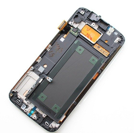 Wyświetlacz LCD do Samsung Galaxy S6 Edge - biały