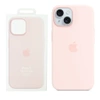 Apple iPhone 15 Silicone Case MagSafe - Pink (Light Pink)