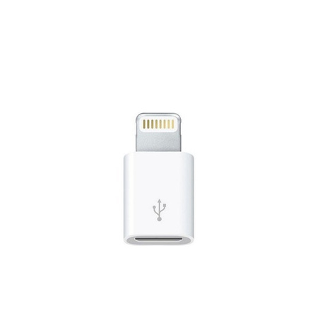 Apple adapter from microUSB to Lightning MD820ZM/A - white