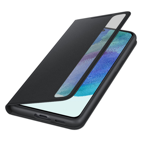 Etui na telefon Samsung Galaxy S21 FE 5G Smart Clear View Cover - czarne 