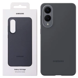 Etui na telefon Samsung Galaxy S25 Edge Silicone Case - grafitowe (Black)