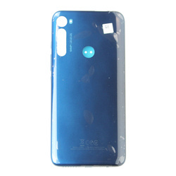 Motorola One Fusion Plus battery flap - blue (Twilight Blue)