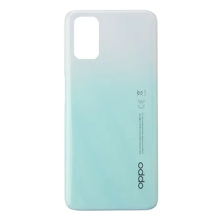 Battery flap for Oppo A52 - white (White Green Gradient)