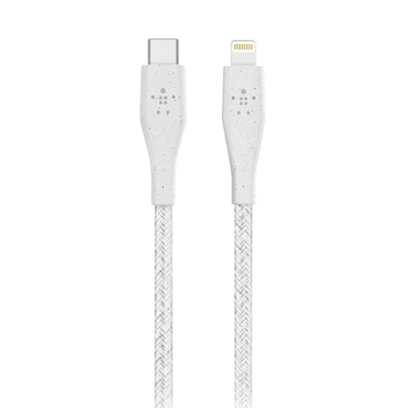 Belkin Boost Charge DuraTek 1.2 m USB-C to Lightning cable - white