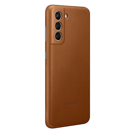 Samsung Galaxy S21 Plus leather case Leather Cover EF-VG996LAEGWW - brown